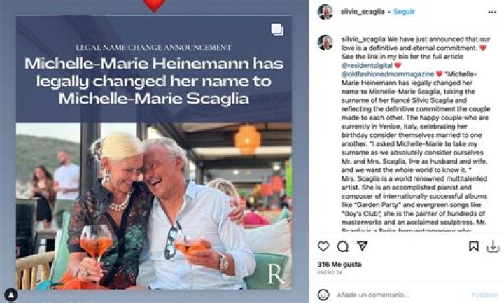 Michelle-Marie Heinemann And Silvio Scaglia Relationship – How Long They Have Been Dating?
